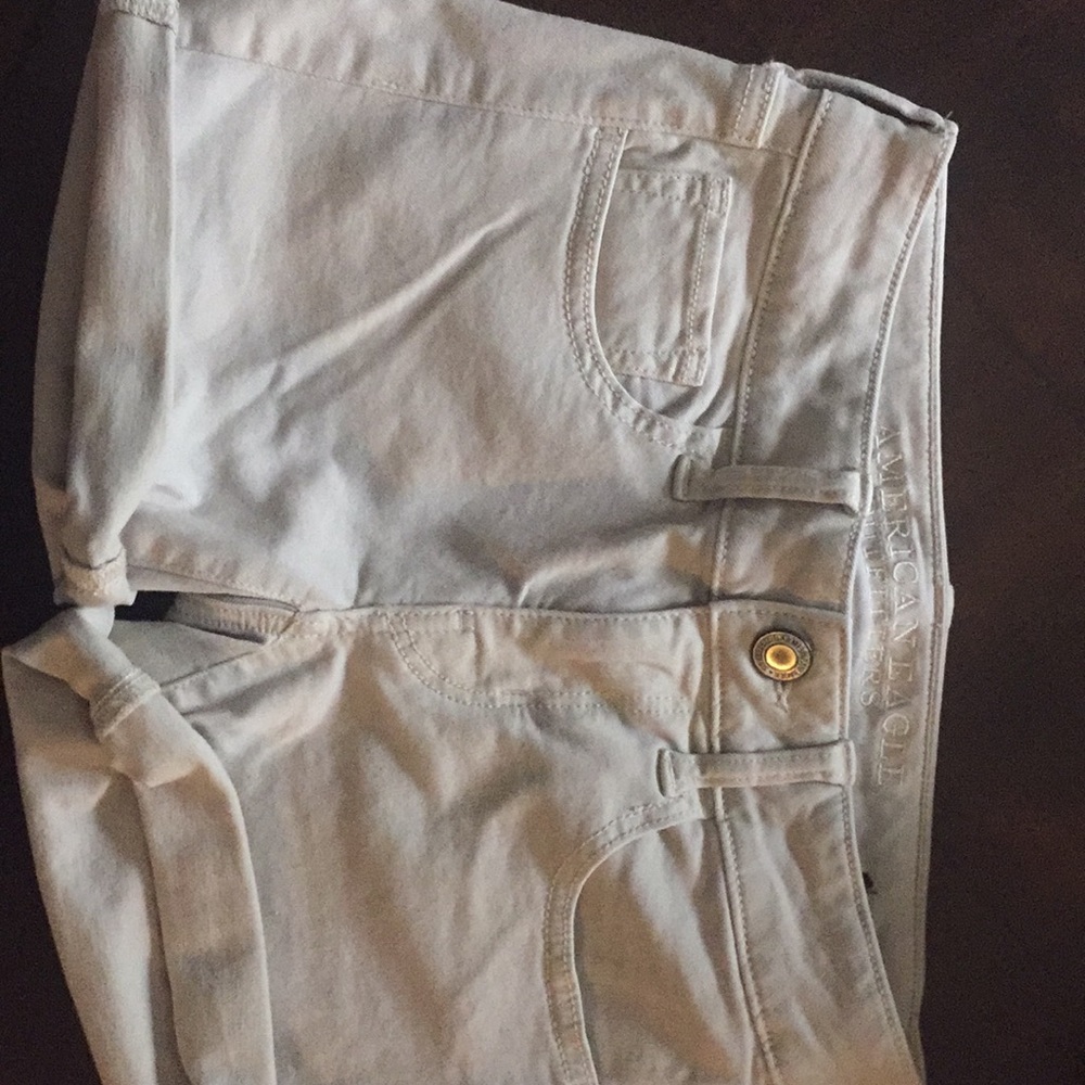 Cream colored shorts